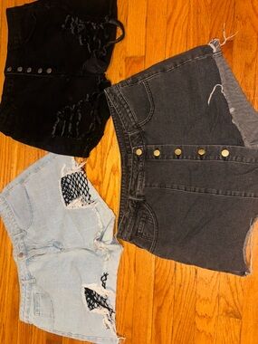 Shein Curve Denim Short Bundle